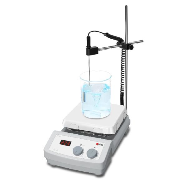 MS7-H550-Pro LCD Digital Magnetic Hotplate Stirrer With 7 Inch Ceramic Plate